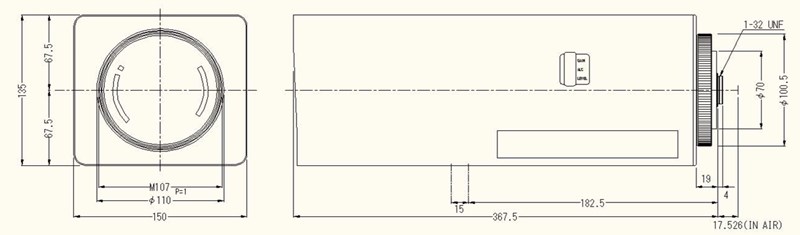 computar12.5-775mm長(zhǎng)焦鏡頭尺寸 computar12.5-775mm長(zhǎng)焦鏡頭尺寸